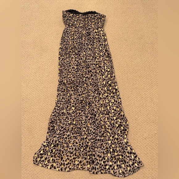 Nasty Gal Leopard Print Cut Out Maxi Dress - Picture 3 of 5